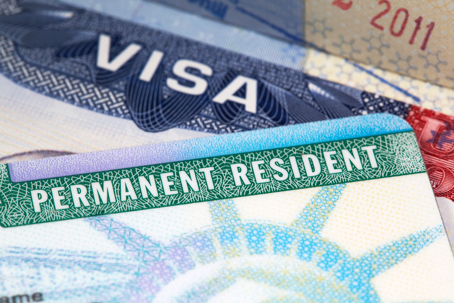 green card to the united states