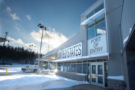 Port of Entry Building in US