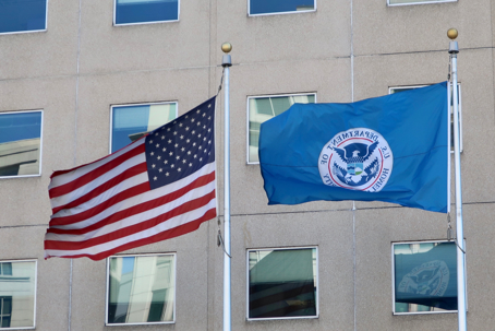 two flags